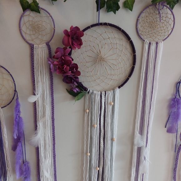 Floral dream catcher mural - Picture 3 of 4